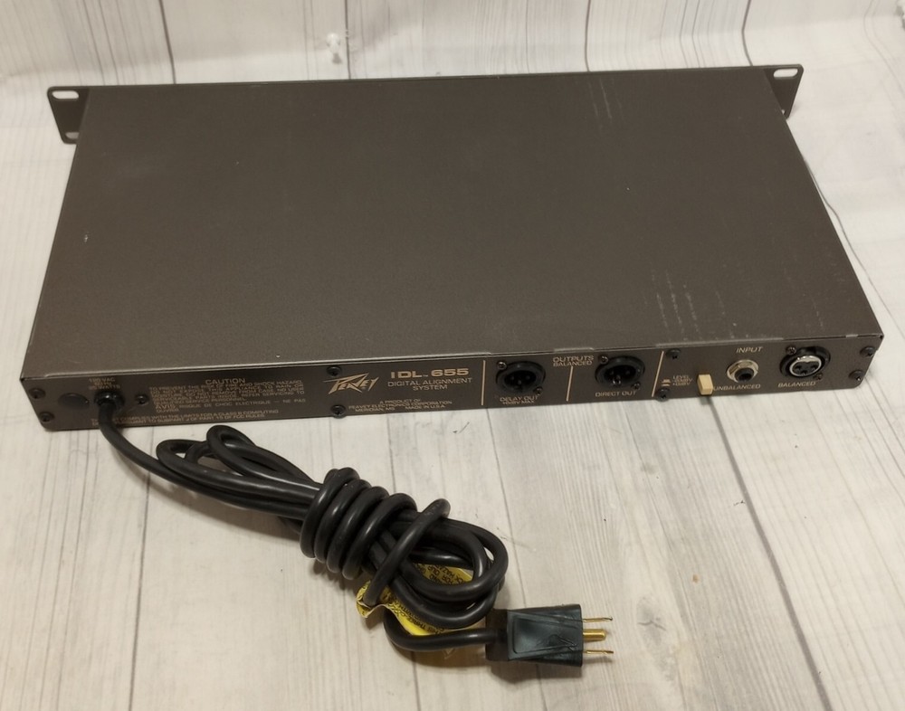 Peavey IDL 655 Digital Alignment System ~Tested & Working~