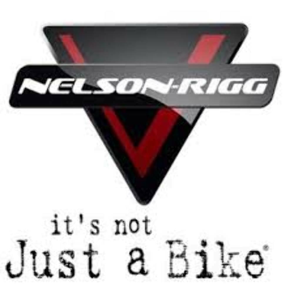 Nelson Rigg Deluxe Black/Silver Motorcycle Cover - Medium