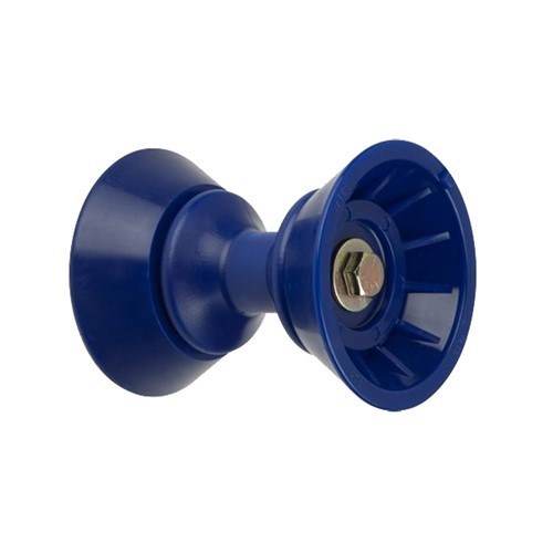 C.E. Smith 3" Bow Bell Roller Assembly - Blue TPR (29330)