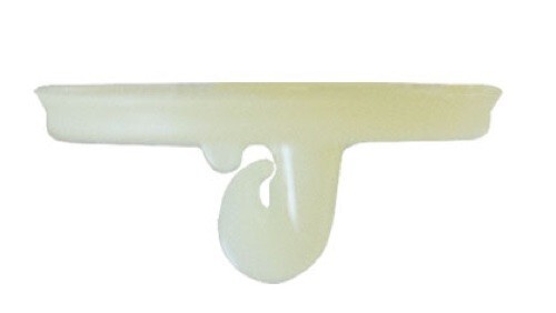 50:Osborne Covered Button Kit-Nylon Super Hook, Soft Shells,Poly Washer Size:45