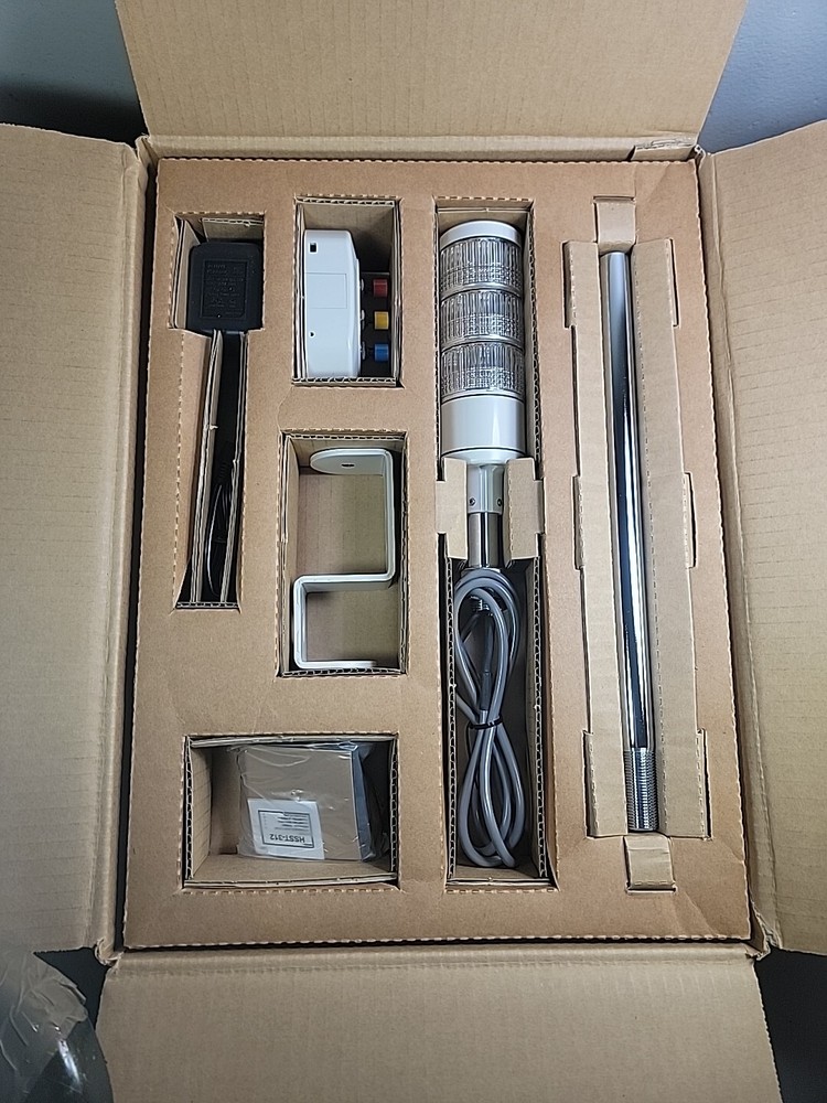 PATLITE HSST-312-RYG STACK LIGHT ASSEMBLY KIT SIGNAL TOWER KIT