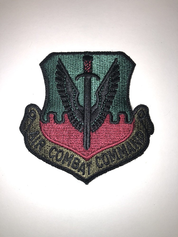U.S. Air Force Air Combat Command Subdued Patch Insignia