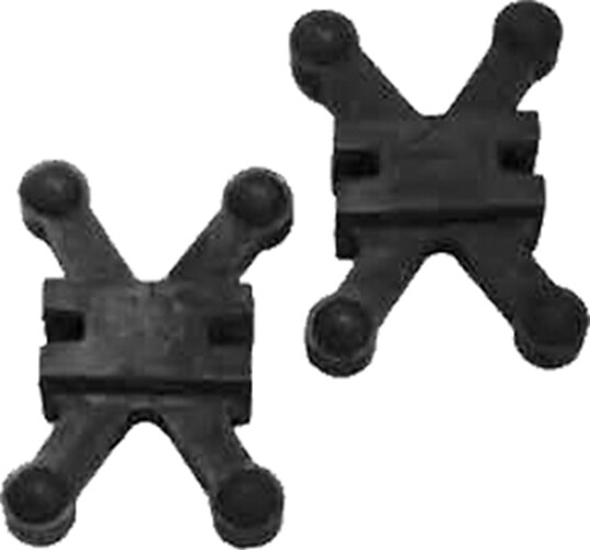 Bow Jax Revelation Split Limb Black Dampener - 4 Pack