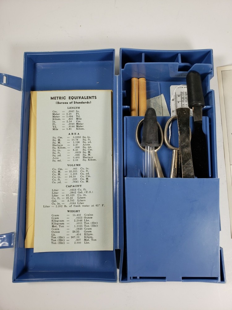 Vintage Clay Adams Dissection Kit Case