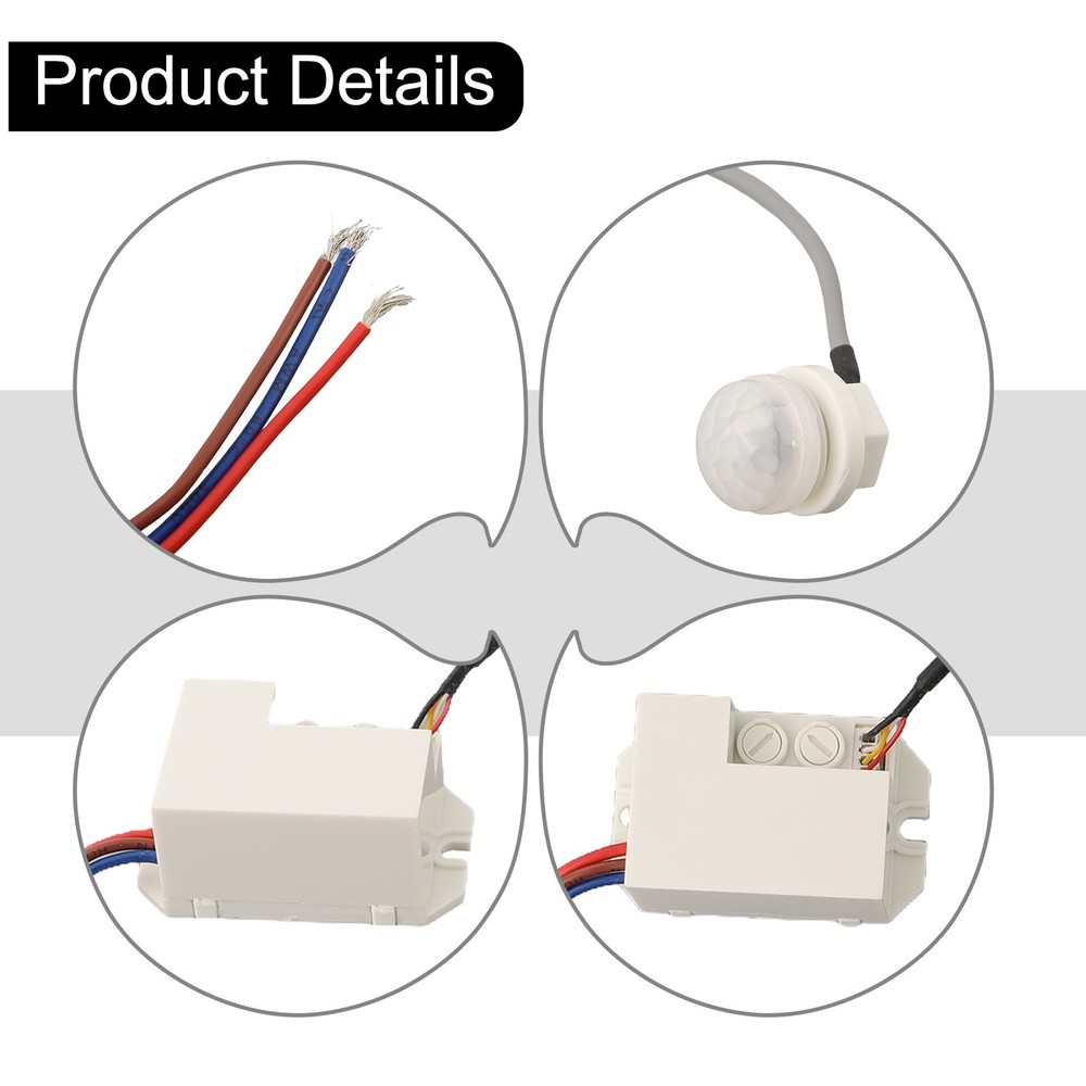 Compact and Lightweight Motion Sensor Switch for Automatic Light Control
