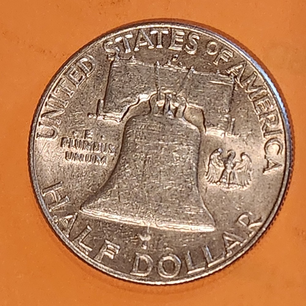 1961 D Franklin Half Dollar 90% Silver Content