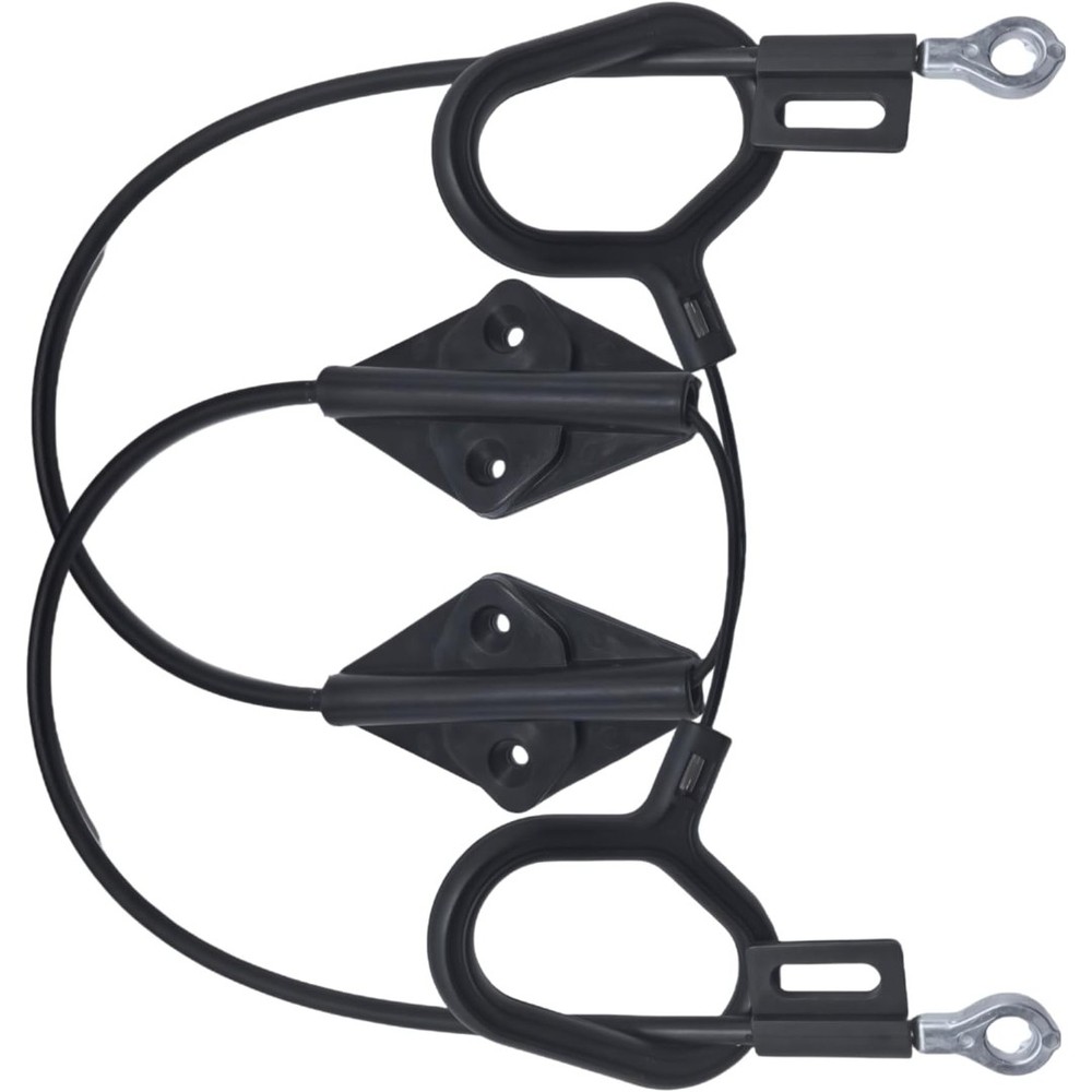 2 x D Ring Parachute Style Recliner Pull Handle Cable For Lazy Boy Couch Sofa