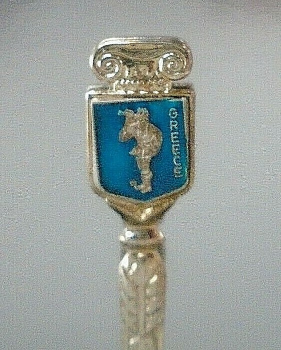Vintage Greece Souvenir Spoon