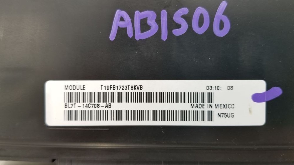 14 LINCOLN NAVIGATOR SEAT MEMORY CONTROL MODULE BL7T14C708AB