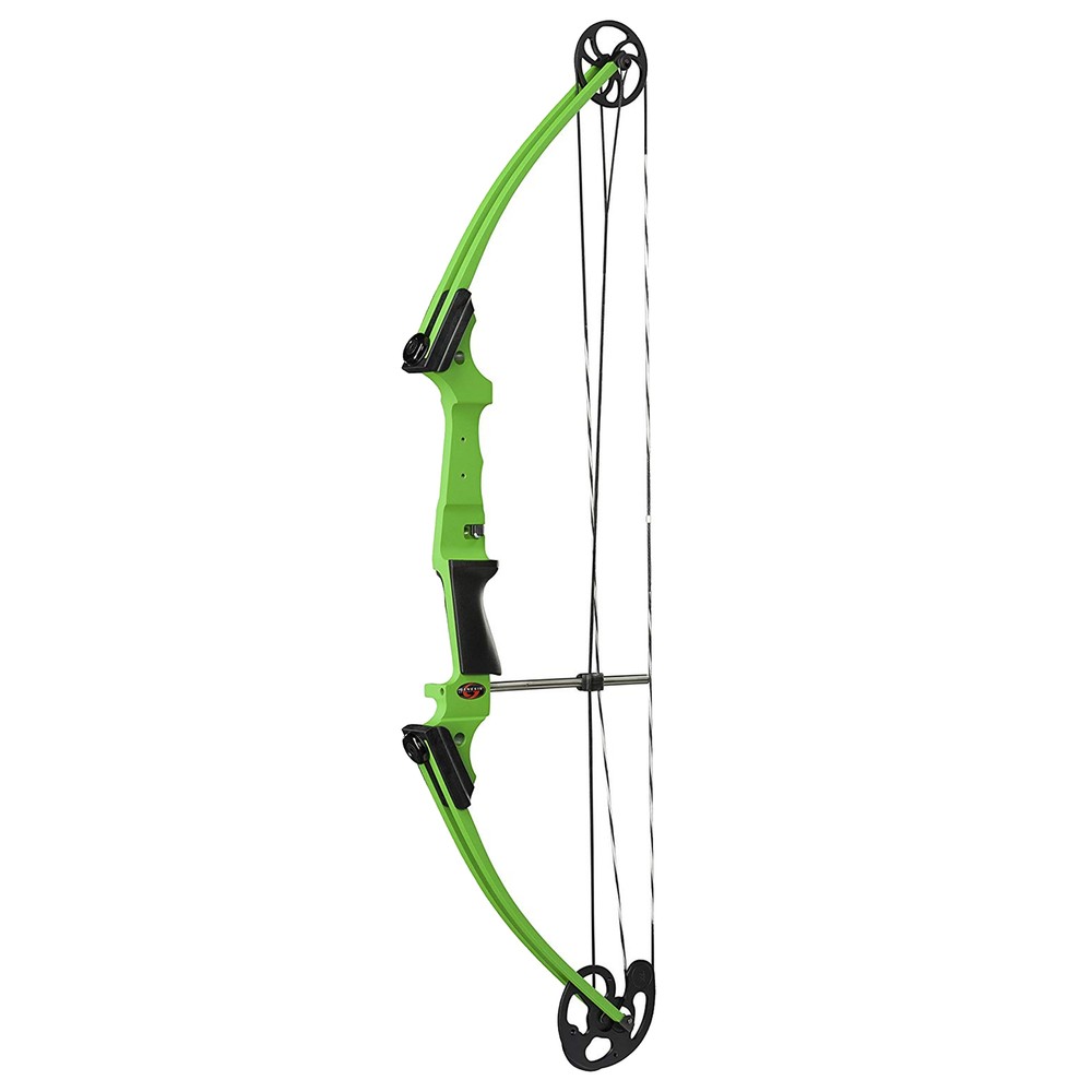 Genesis Archery Original Left Handed Compound Bow Archery Kit, Green (3 Pack)