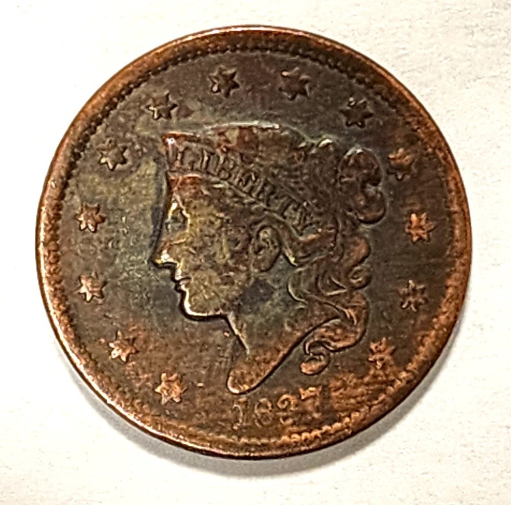 1837 Coronet Head Large Cent