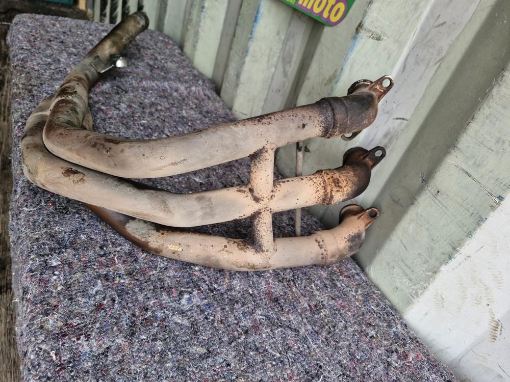 2004 TRIUMPH 955I SPEED TRIPLE EXHAUST DOWNPIPE HEADER FRONT PIPES