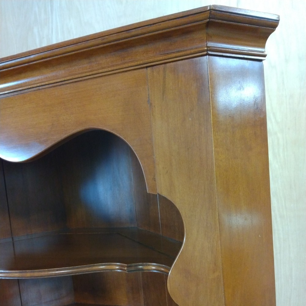 Thomasville Hartford House Vintage Solid Rock Maple Corner Cabinet Kitchen NICE