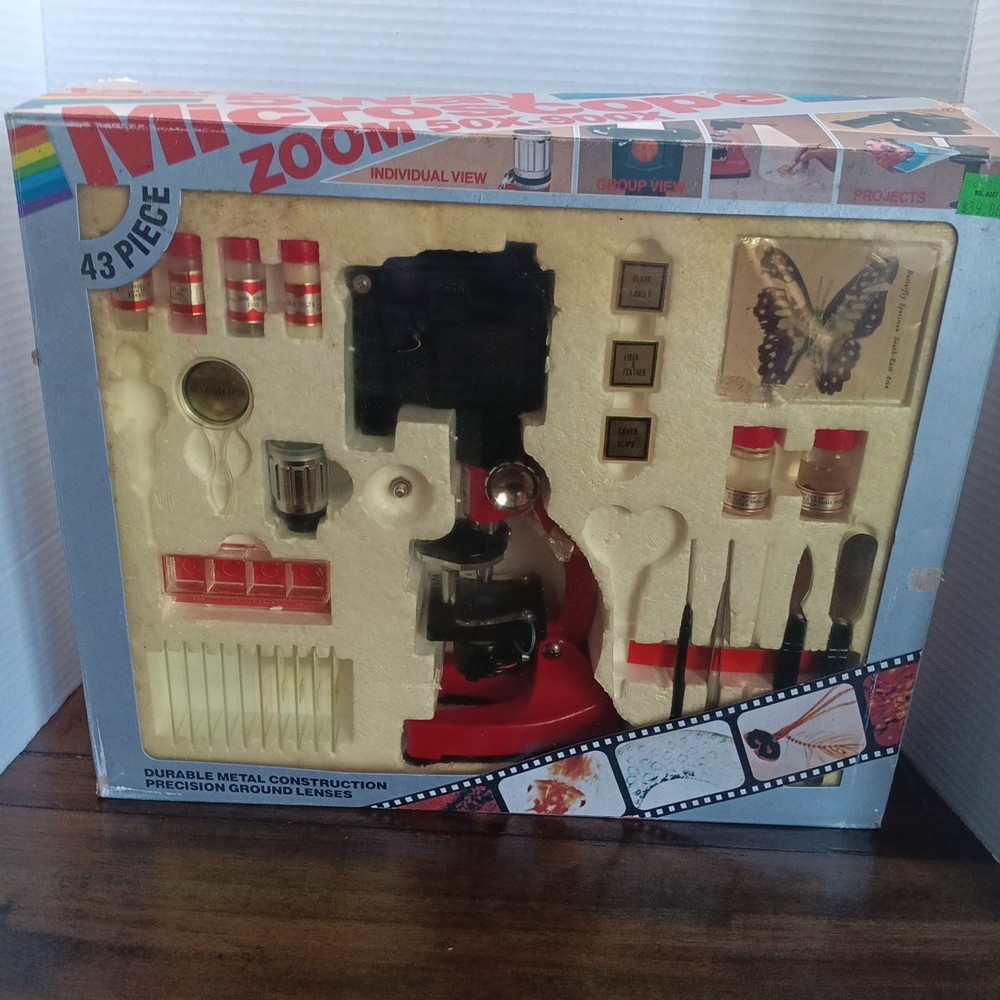 Tasco 5 Way Microscope Incomplete Set