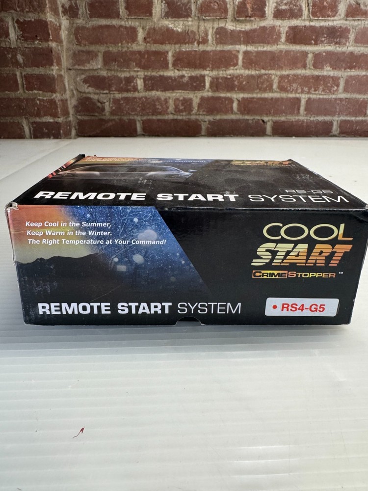 Cool Start Crimestopper - RS-G5 Remote Start System