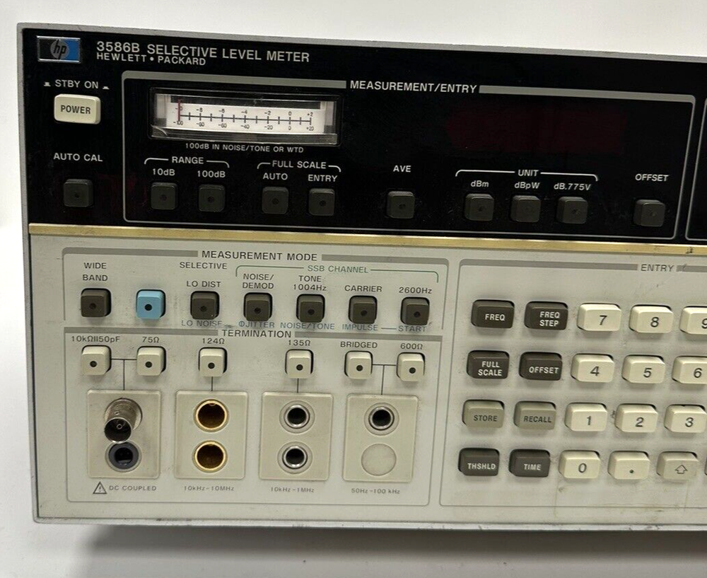 Hewlett Packard 3586B Selective Level Meter