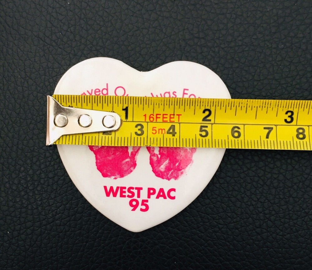 Vtg 1995 US Navy West Pack Deployment Pinback