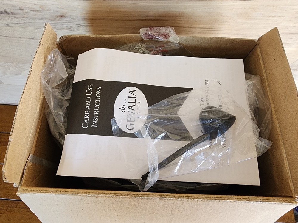 Gevalia Kaffe Coffee for 2 Programmable Coffe Maker New Open Box Never Used