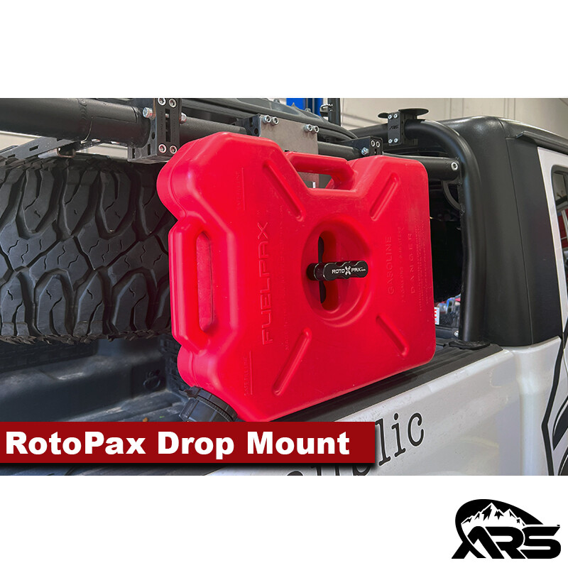 RotoPax Drop Bracket, Multi-Mount System, 2" Tube
