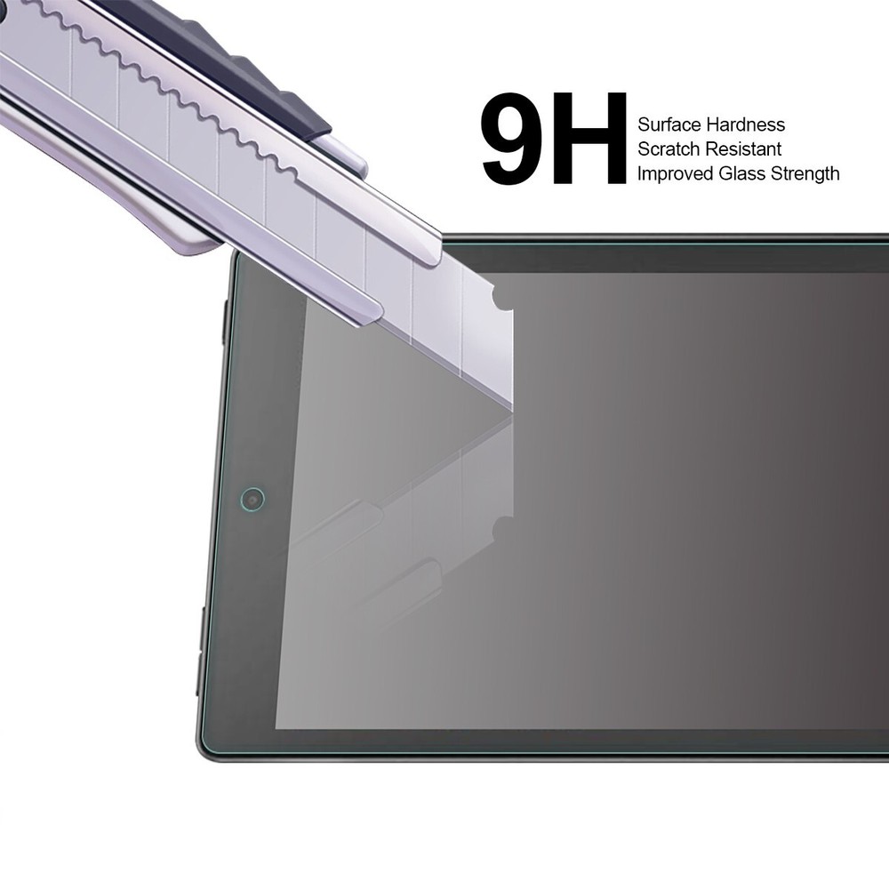 Tempered Glass Screen Protector for Amazon Fire HD 8 Tablet (2017 /2018 Release)