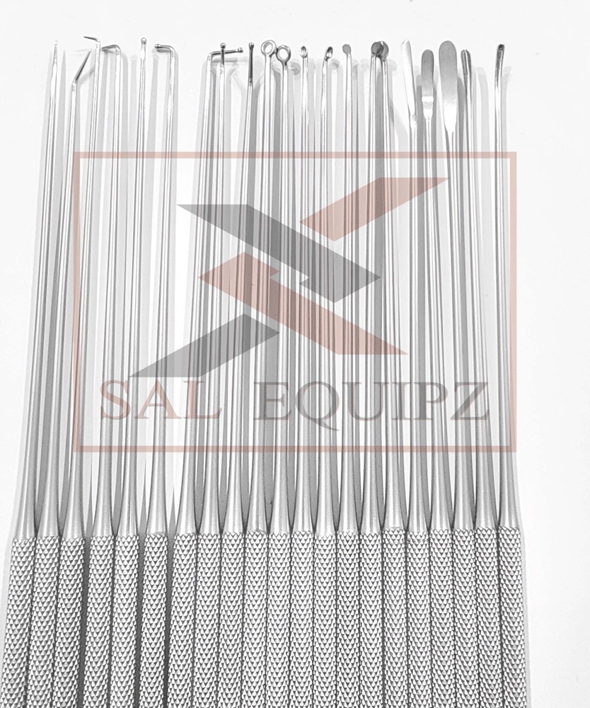 Rhoton micro dissector expanded 19 pcs set Neurosurgery Instruments