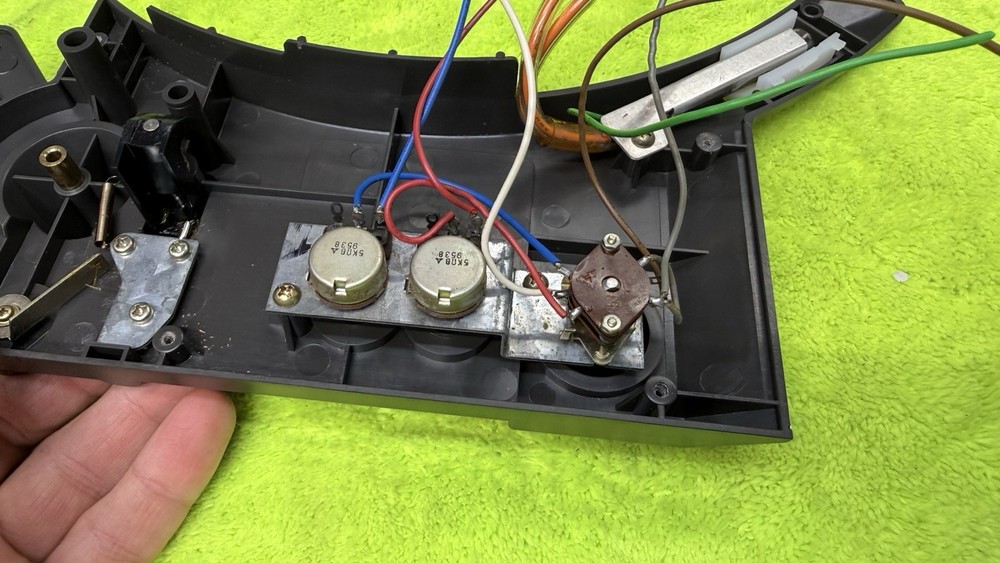 OEM Technics SL-23 Turntable front control panel assembly only good con see pics