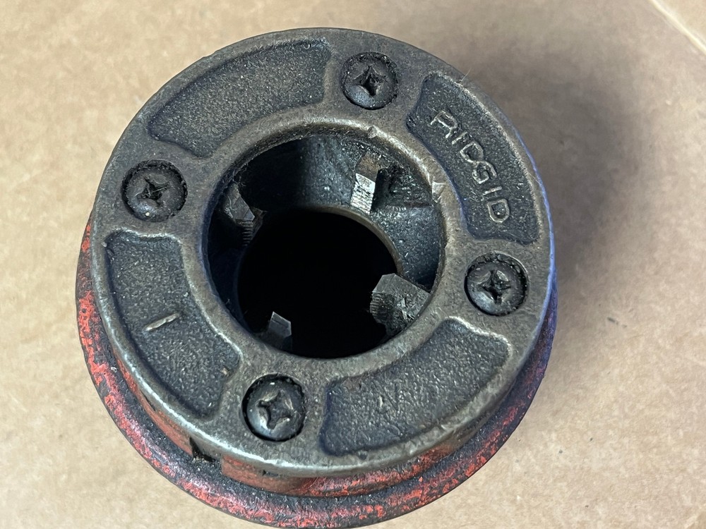 RIDGID 1" pipe threading die stamped not marked
