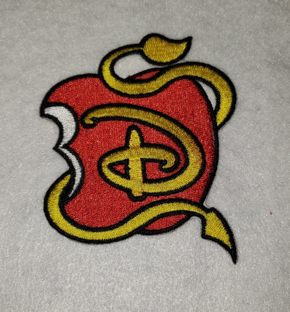 Descendants Snow White  4 inch  Iron on Embroidered Applique Patch