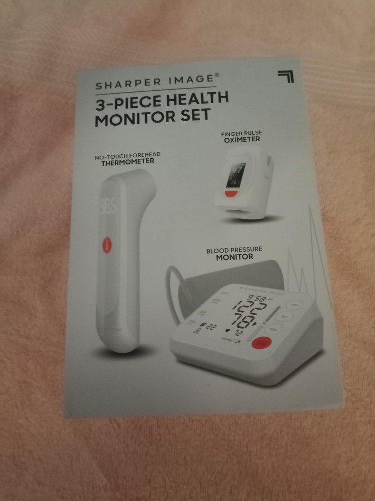 3 Piece Health Moniter Set Sharper Image