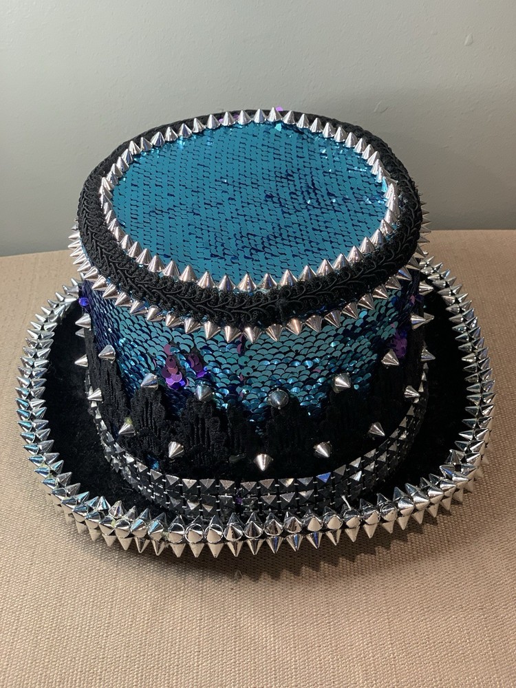 Spiked Mardi Graw / Biker Hat