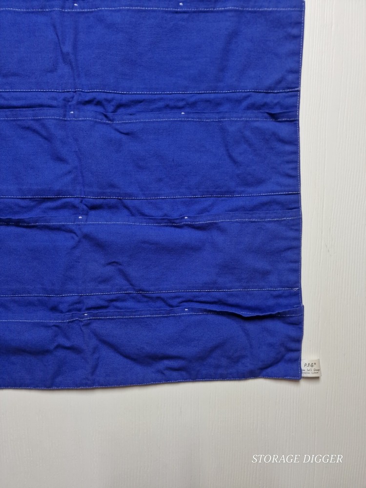 PJG Pocket Peeper Accessory Organizer Kids Navy Blue Wall Hanging Rectangular