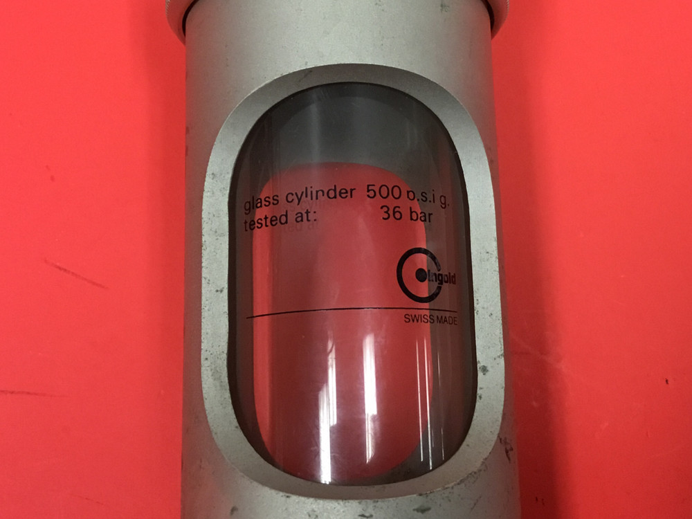 Ingold - Glass Cylinder 500 psig