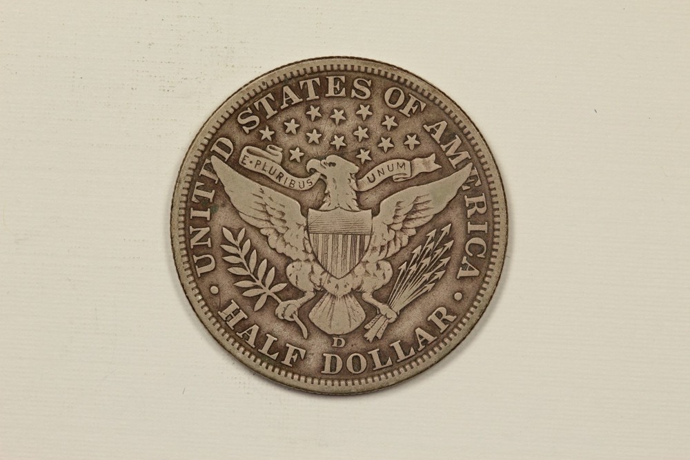1906-D Barber Half Dollar