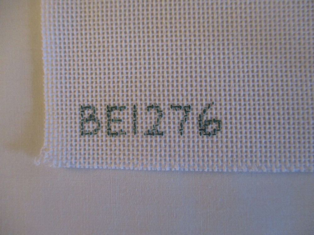 Handpainted Needlepoint Canvas - Two-Sided Pig - BE1276