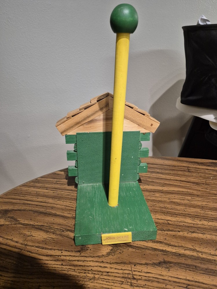john deere paper towel holder
