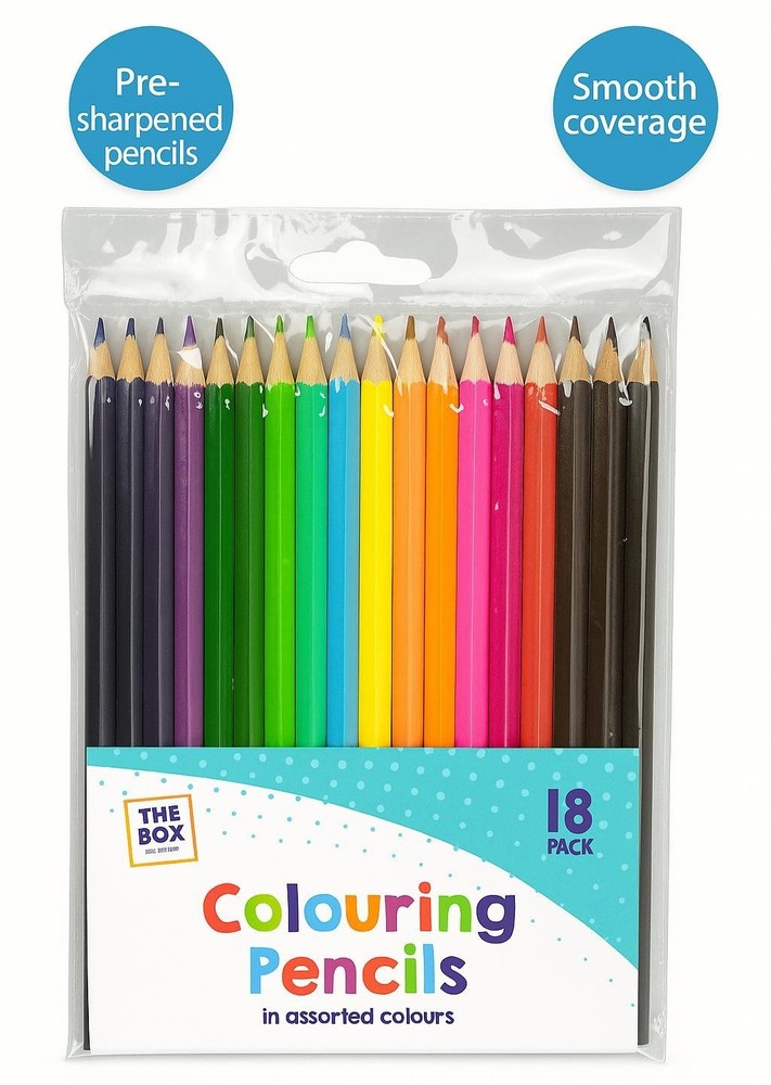 Colouring Pencils 18pk