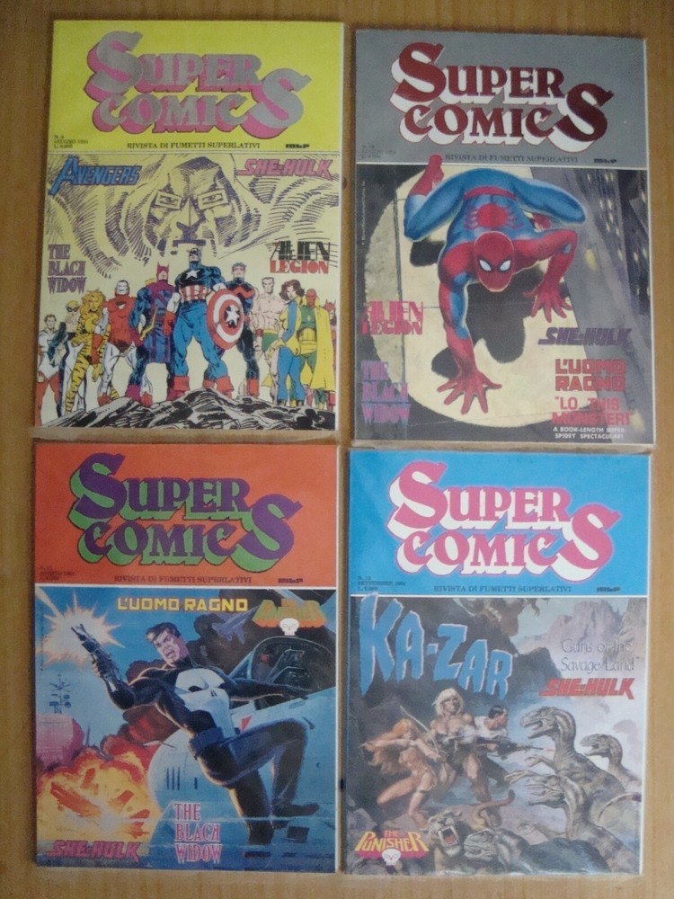 super comics 1/29 complete ed.mbp 1990/1993