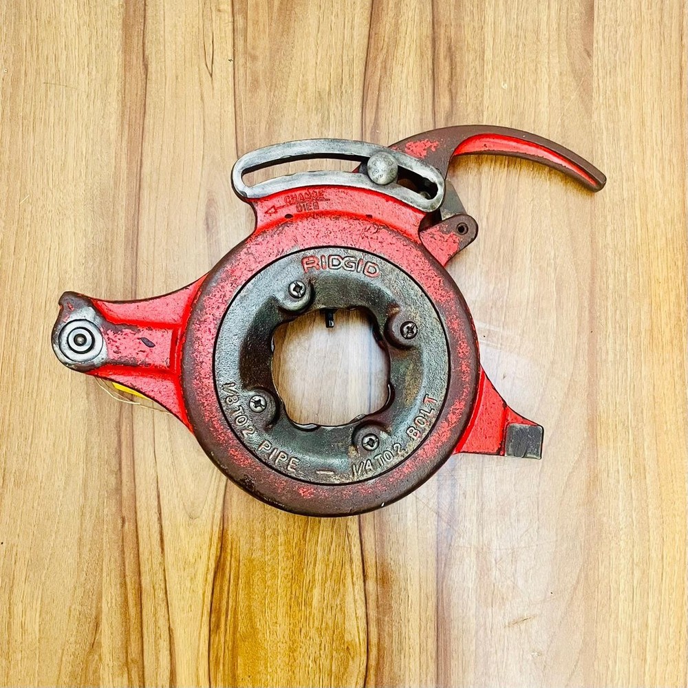 Ridgid Receding Die Head Pipe Threader/Threading Machine 1/2" to 2" NPT #2