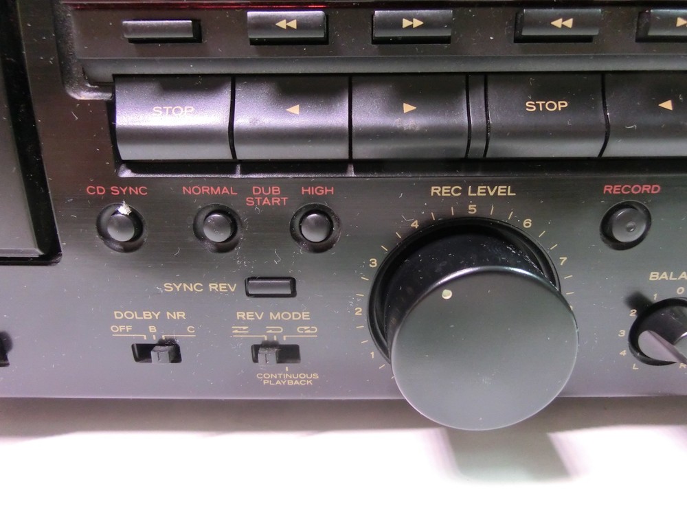 TEAC W-780R double cassette deck