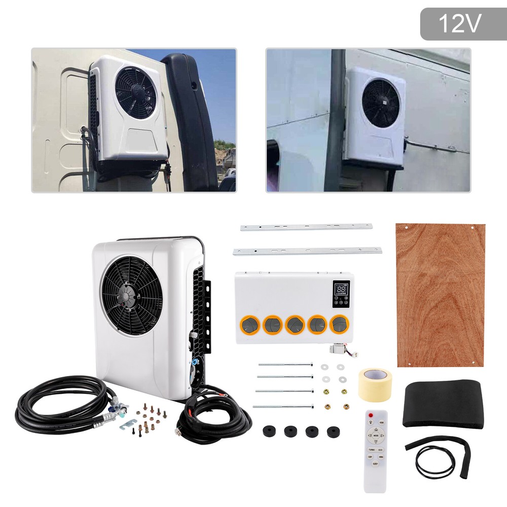 12V 6800BTU Universal RV Air Conditioner System Split Mini Split AC System Unit