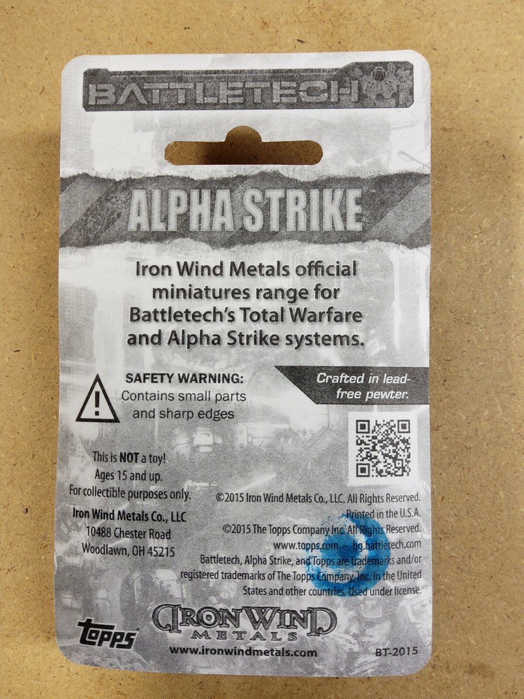 Battletech Miniatures - Deva Dominus - BT-214 - Iron Wind Metals