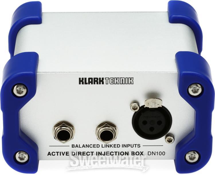 Klark Teknik DN100 V2 1-channel Active Direct Box with Extended Dynamic Range