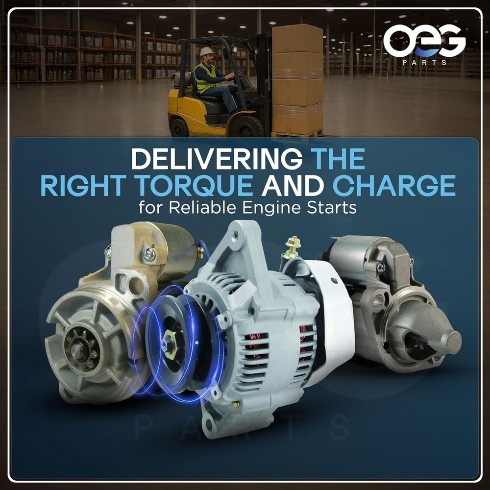 Durable Metal Mercruiser Starter Replacement Compatible with Multiple Models