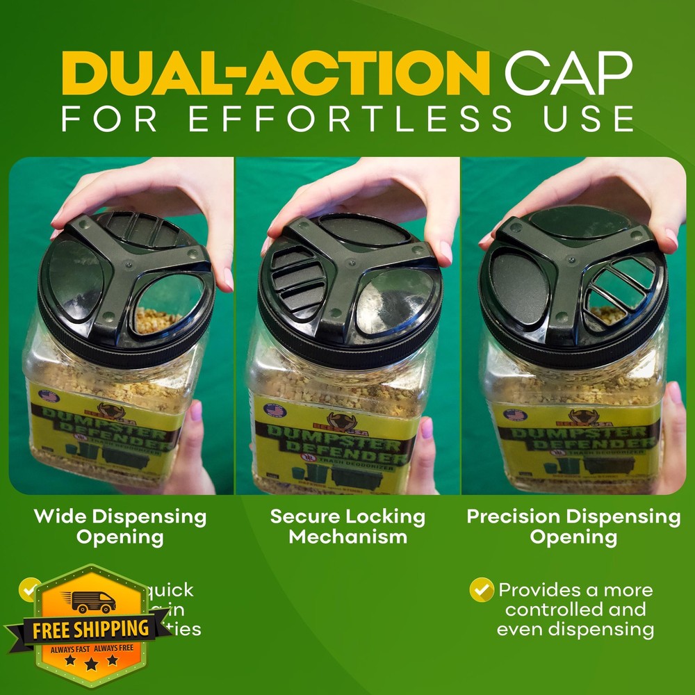 BEEST Dumpster Defender Trash Can Deodorizer 3lbs USA