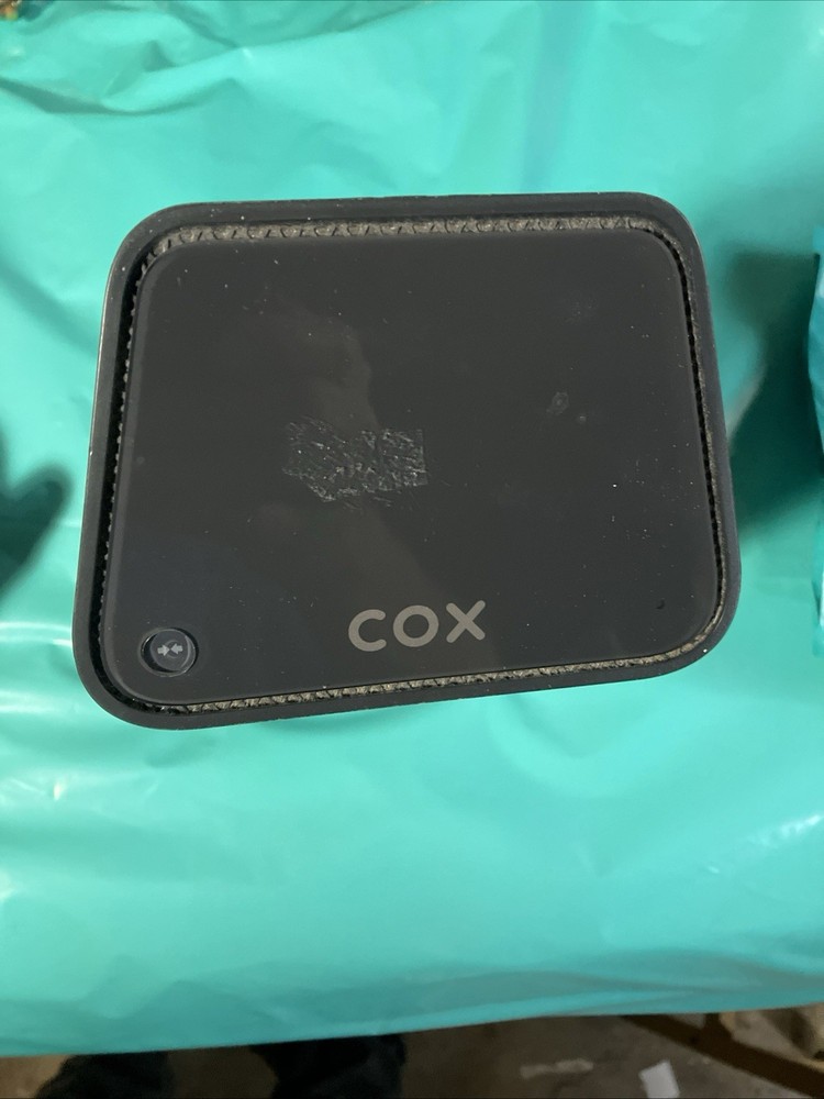 COX PANORAMIC MODEM, ROUTER, & REMOTE CGM414X Untested No Power Cable