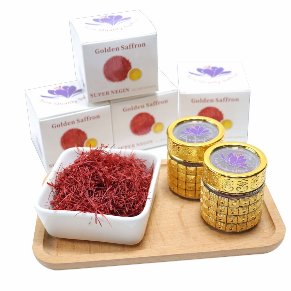 Saffron Threads-Pure and Authentic - Quality Spice for Culinary Delights 3 grams