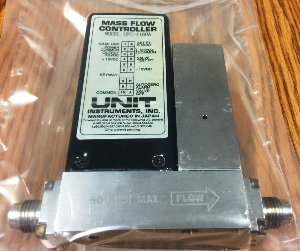 Unit UFC-1160A, 200 SCCM, BCL3, Mass Flow Controller