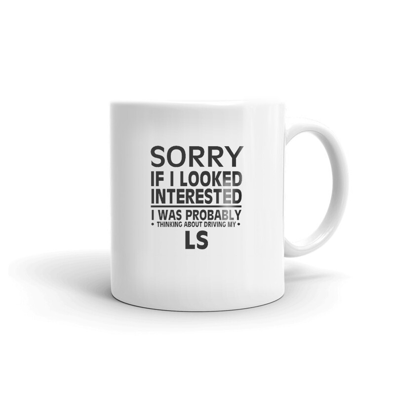 Thinking About Driving My LS Tea Coffee Ceramic Mug Office Work Cup