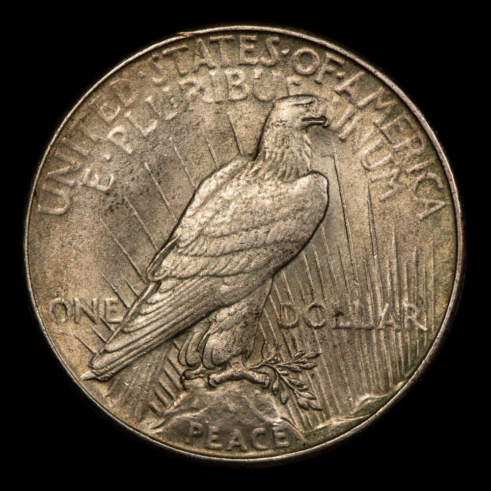 1935 $1 Silver Peace Dollar - Luster - UNC - SKU-D4787
