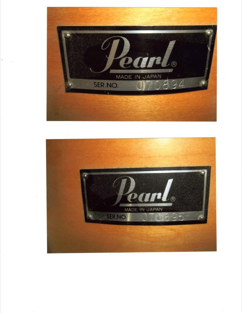 Pearl 4 piece Drum Set